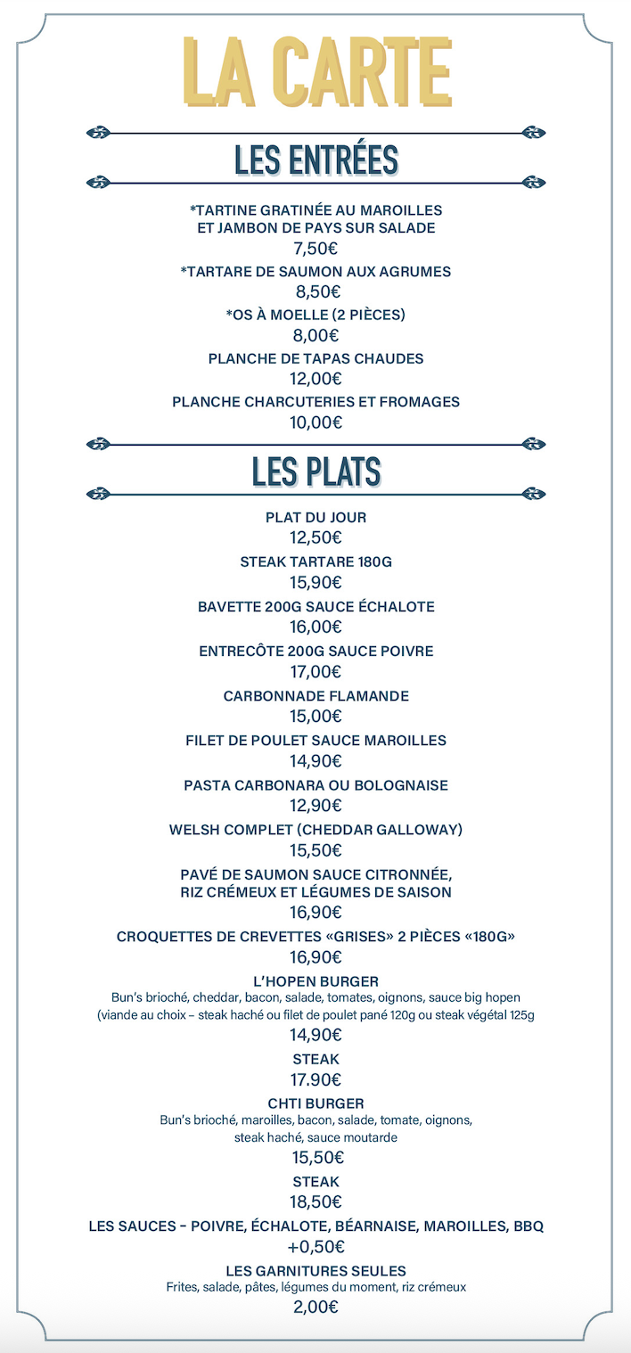 La carte