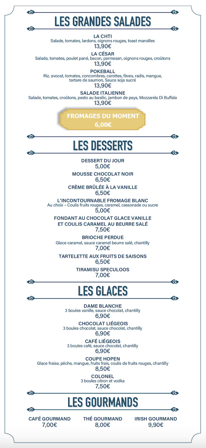 La carte