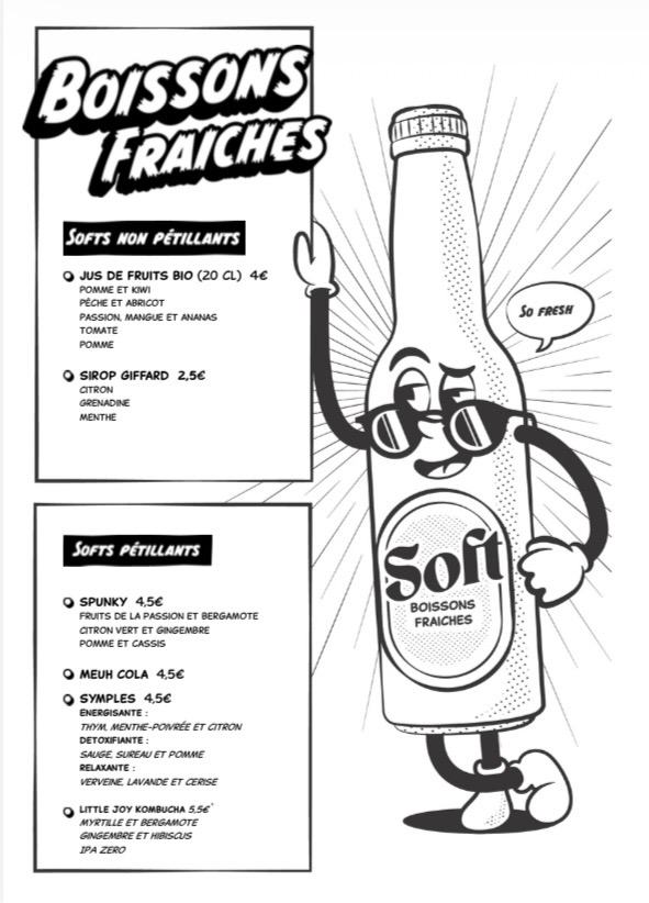 Boissons fraîches