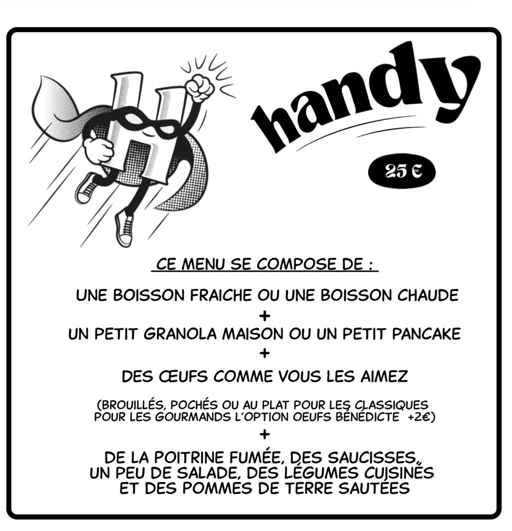 Menu handy